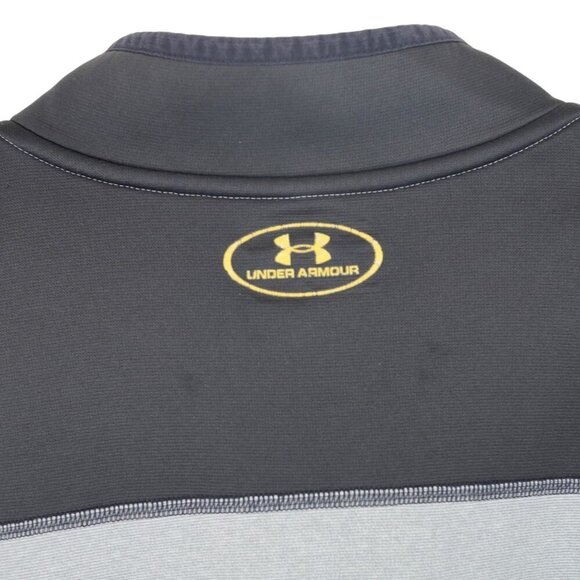 Under Armour Mens 1/4 Zip ColdGear Loose Fit Zip Pullover Sweatshirt Size L - Picture 5 of 6